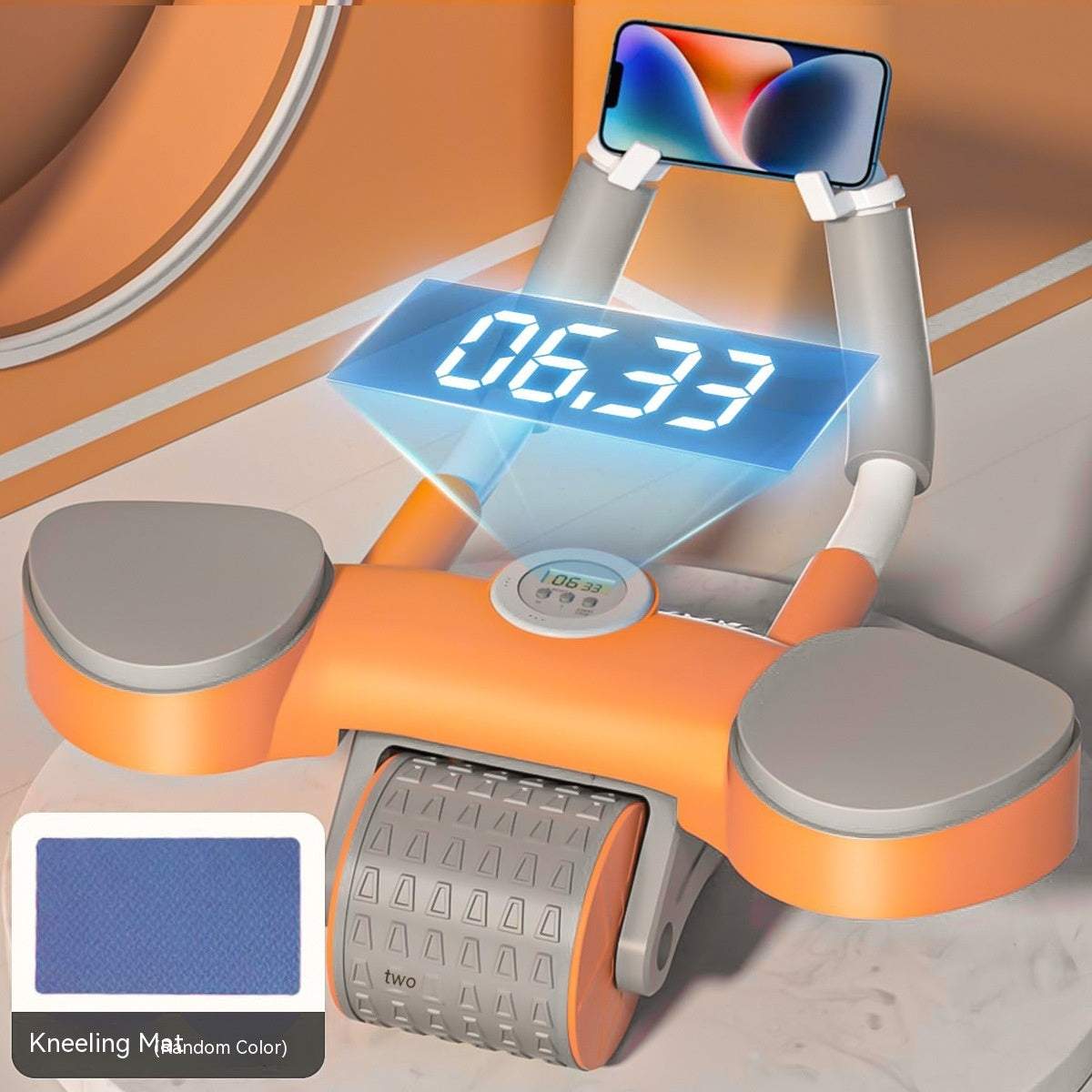 Transform Your Core with the Automatic Rebound Abdominal Wheel - Perfect for Home Workouts!