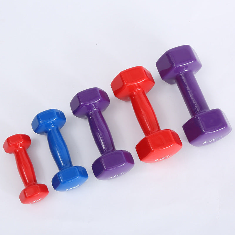 Vibrant Color-Fit Dumbbells for Every Workout!