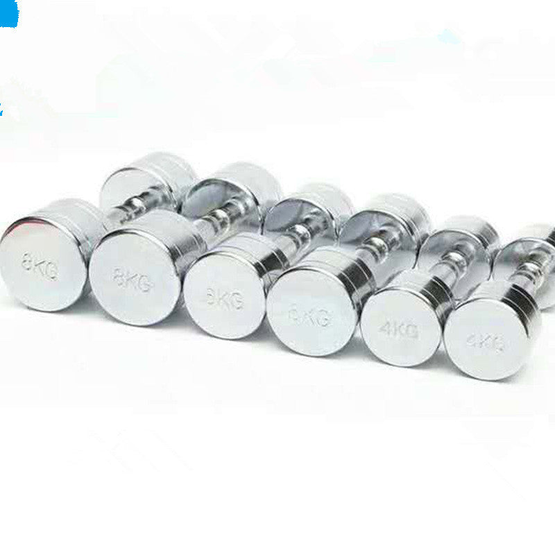 Dumbbells of Steel: Your New Best Friends for Home Workouts!