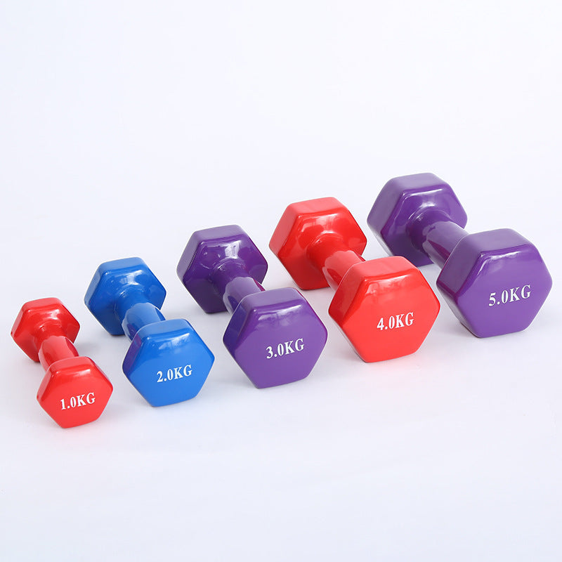 Vibrant Color-Fit Dumbbells for Every Workout!