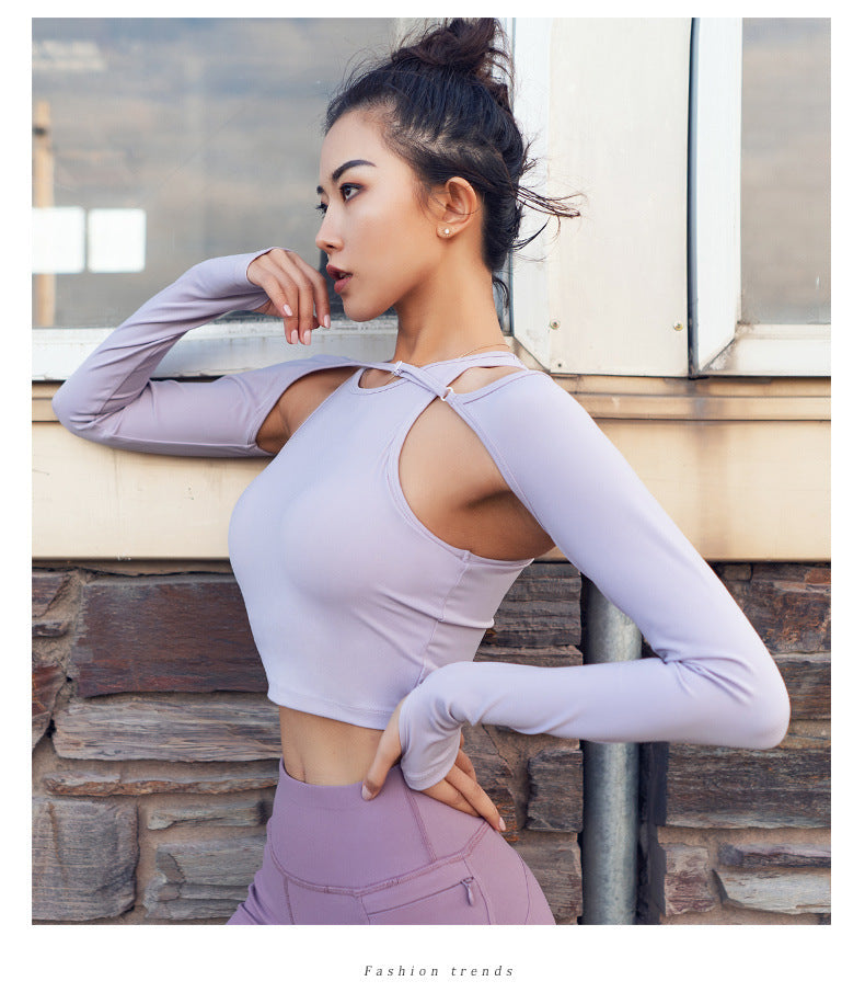 Yoga clothes female quick-drying vest