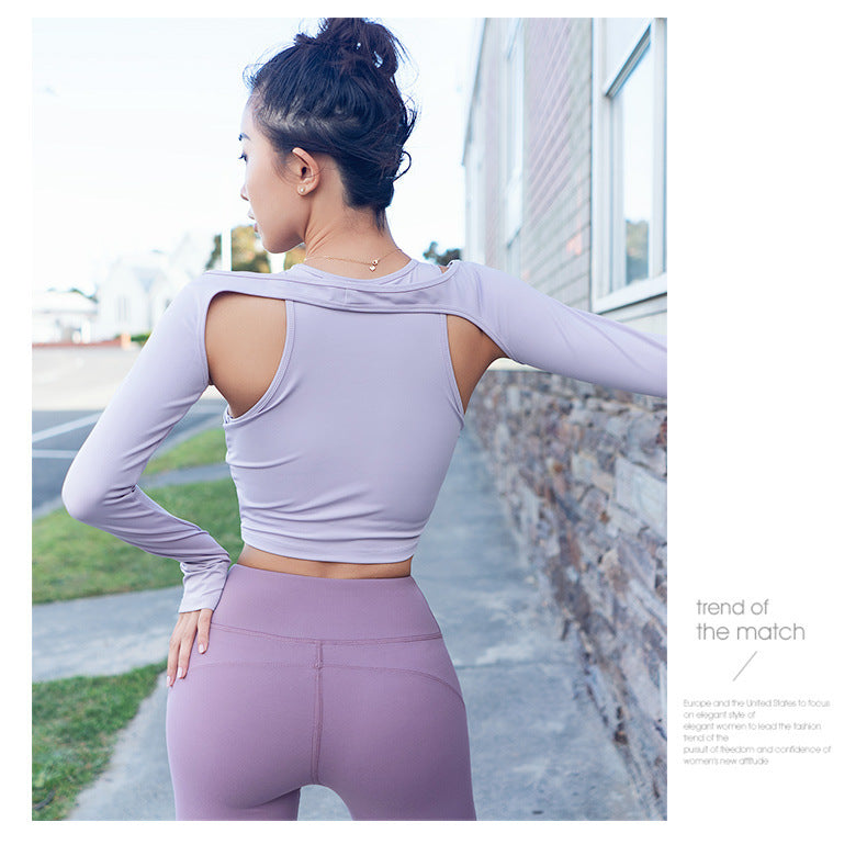 Yoga clothes female quick-drying vest