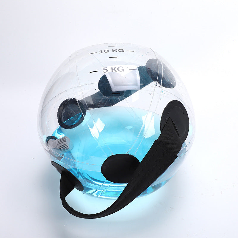 Elevate Your Workout with the Counterweight Water Bag Fitness Ball - Inflatable & Versatile!