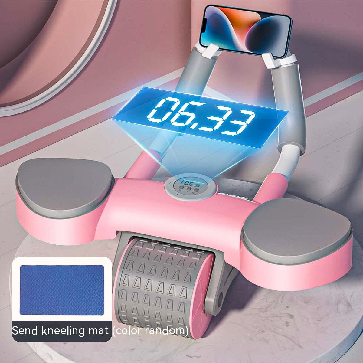 Transform Your Core with the Automatic Rebound Abdominal Wheel - Perfect for Home Workouts!