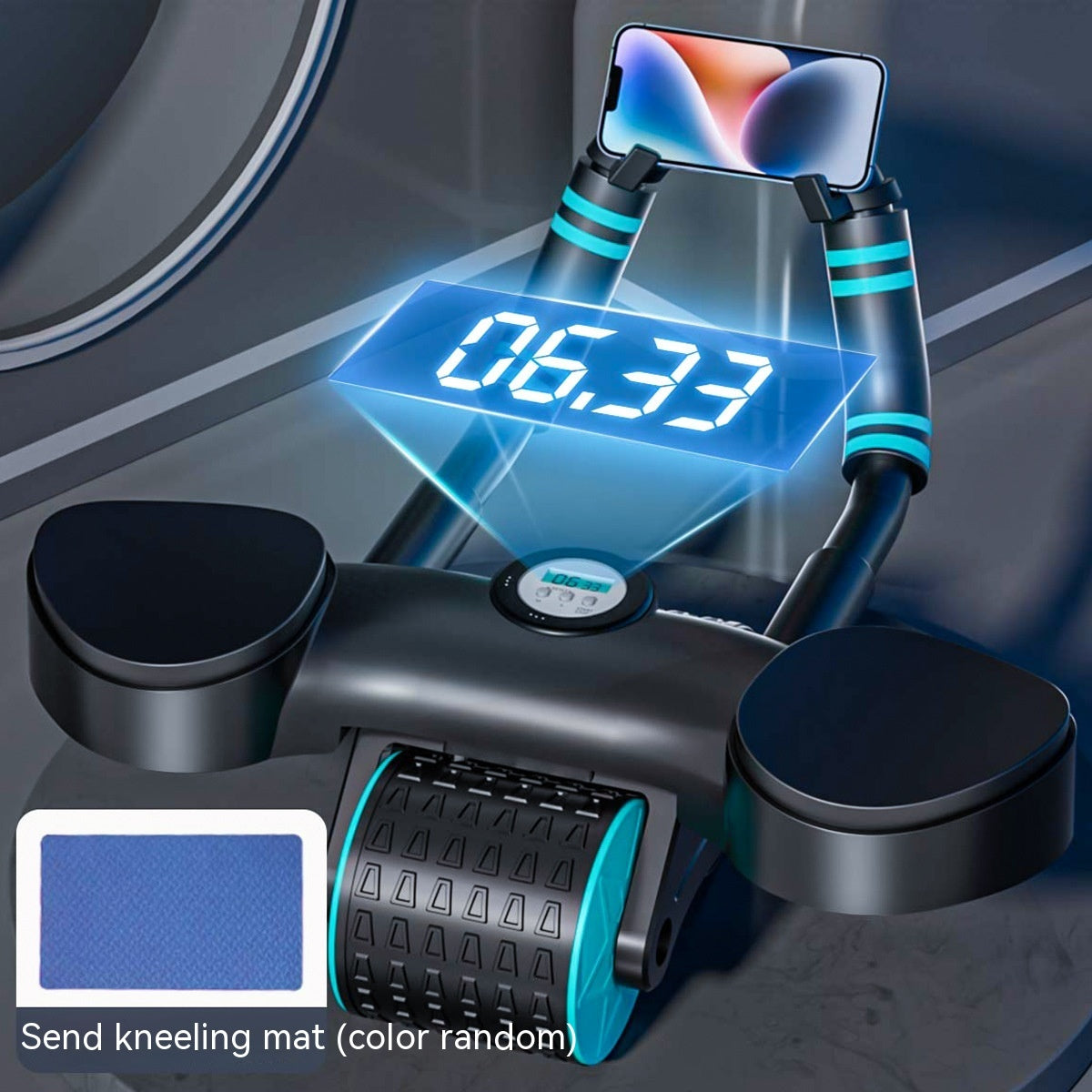 Transform Your Core with the Automatic Rebound Abdominal Wheel - Perfect for Home Workouts!