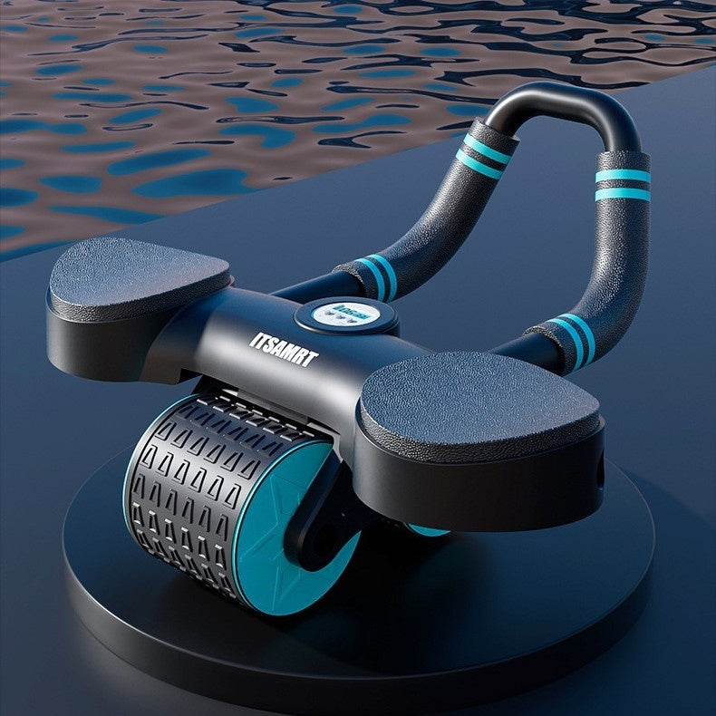 Transform Your Core with the Automatic Rebound Abdominal Wheel - Perfect for Home Workouts!