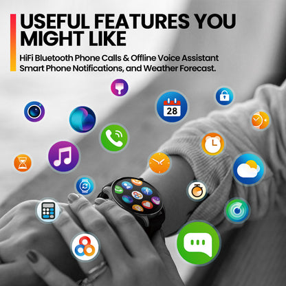 Elevate Your Lifestyle with the Smart Watch: Bluetooth Calling & Health Fitness Tracking