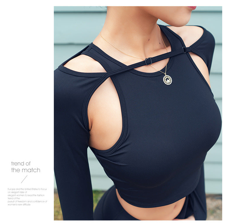 Yoga clothes female quick-drying vest