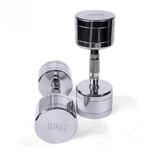 Dumbbells of Steel: Your New Best Friends for Home Workouts!