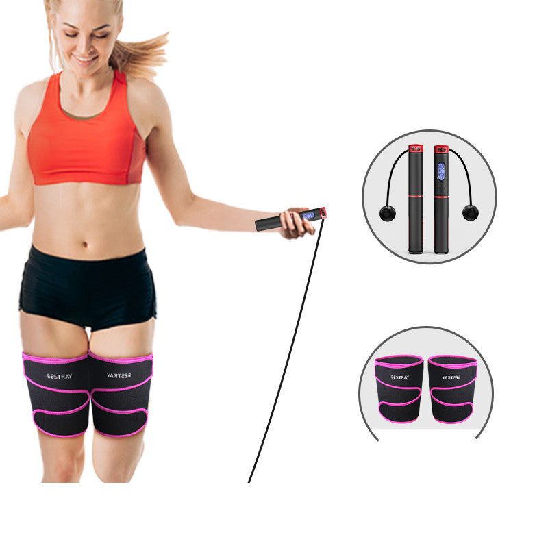 Transform Your Fitness Journey with Our Ropeless Counting Skipping Rope - The Ultimate Weight Loss Tool for Women!