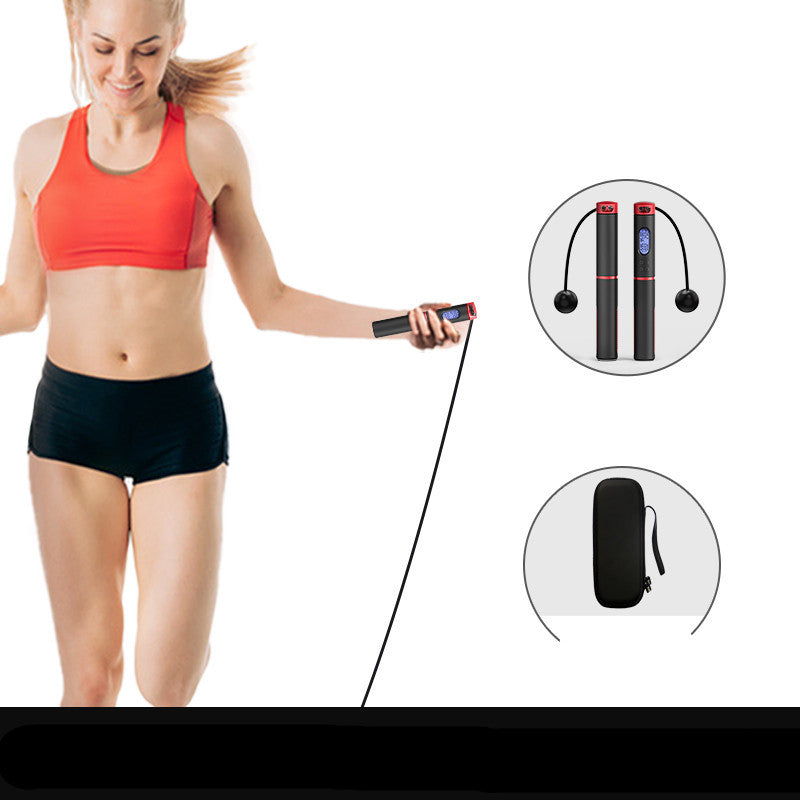 Transform Your Fitness Journey with Our Ropeless Counting Skipping Rope - The Ultimate Weight Loss Tool for Women!