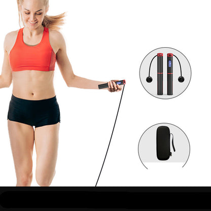 Transform Your Fitness Journey with Our Ropeless Counting Skipping Rope - The Ultimate Weight Loss Tool for Women!