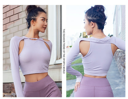 Yoga clothes female quick-drying vest