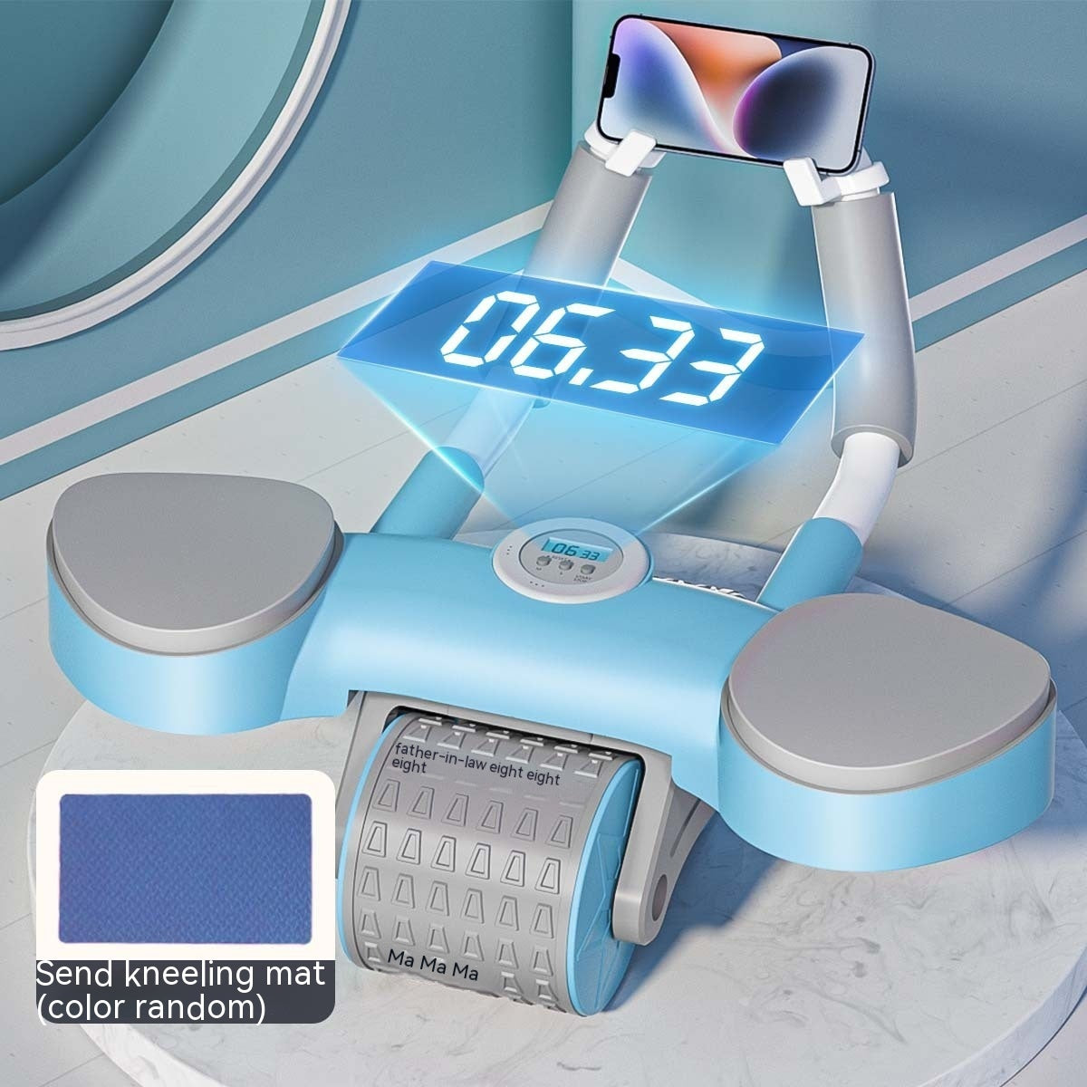 Transform Your Core with the Automatic Rebound Abdominal Wheel - Perfect for Home Workouts!