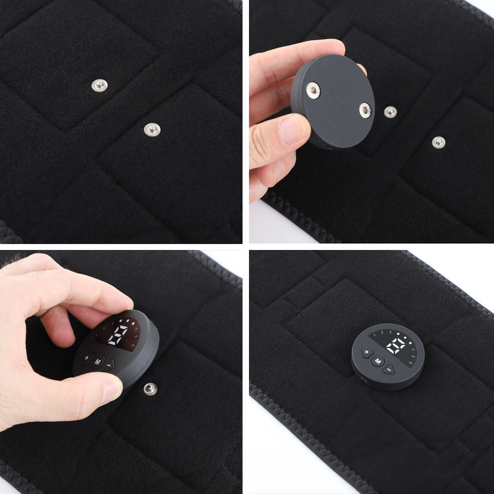 Transform Your Body with the EMS Pulse Health Care Belt - Unisex Waist Shaping Fitness for Home!