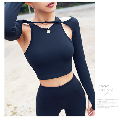 Yoga clothes female quick-drying vest