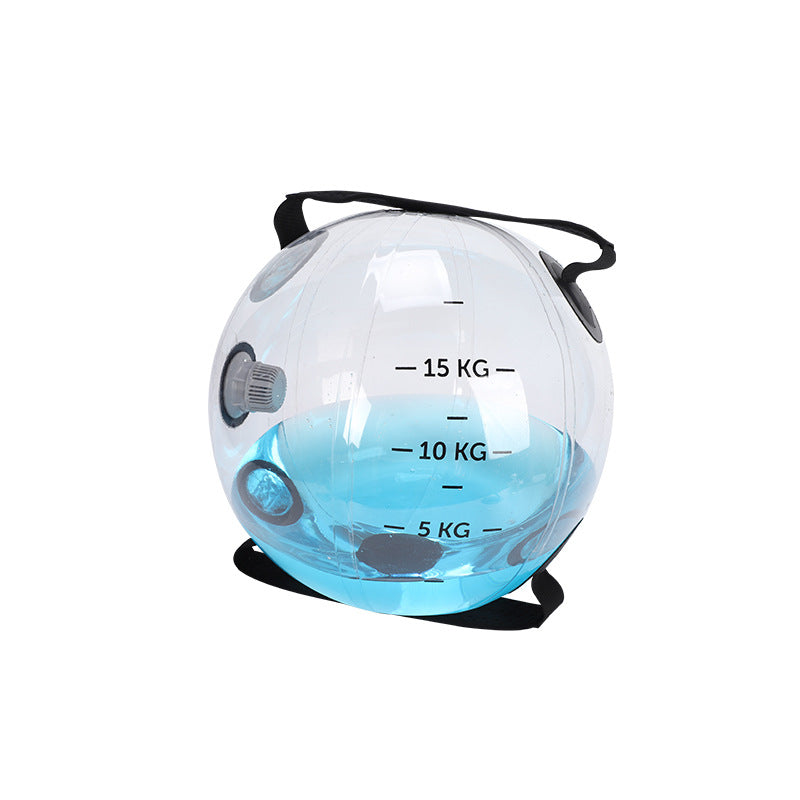 Elevate Your Workout with the Counterweight Water Bag Fitness Ball - Inflatable & Versatile!