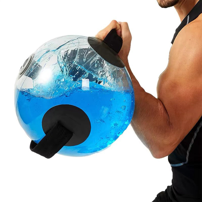 Elevate Your Workout with the Counterweight Water Bag Fitness Ball - Inflatable & Versatile!
