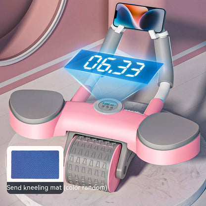 Transform Your Core with the Automatic Rebound Abdominal Wheel - Perfect for Home Workouts!