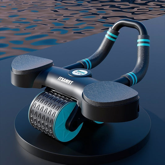 Transform Your Core with the Automatic Rebound Abdominal Wheel - Perfect for Home Workouts!