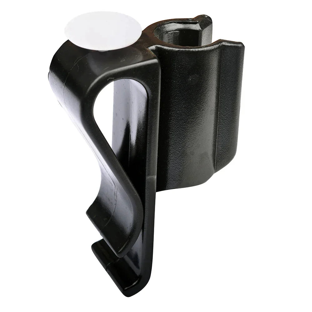 HealthyRealLife black plastic Golf club bag clips for securing clubs to golf bag universal fit